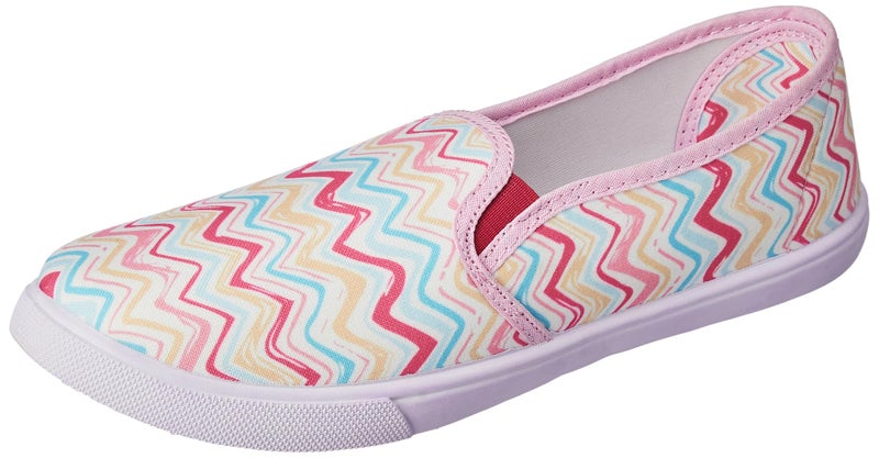 Bata Women's Slip-on Sneaker - White (8 UK) (5591101) - Image 1