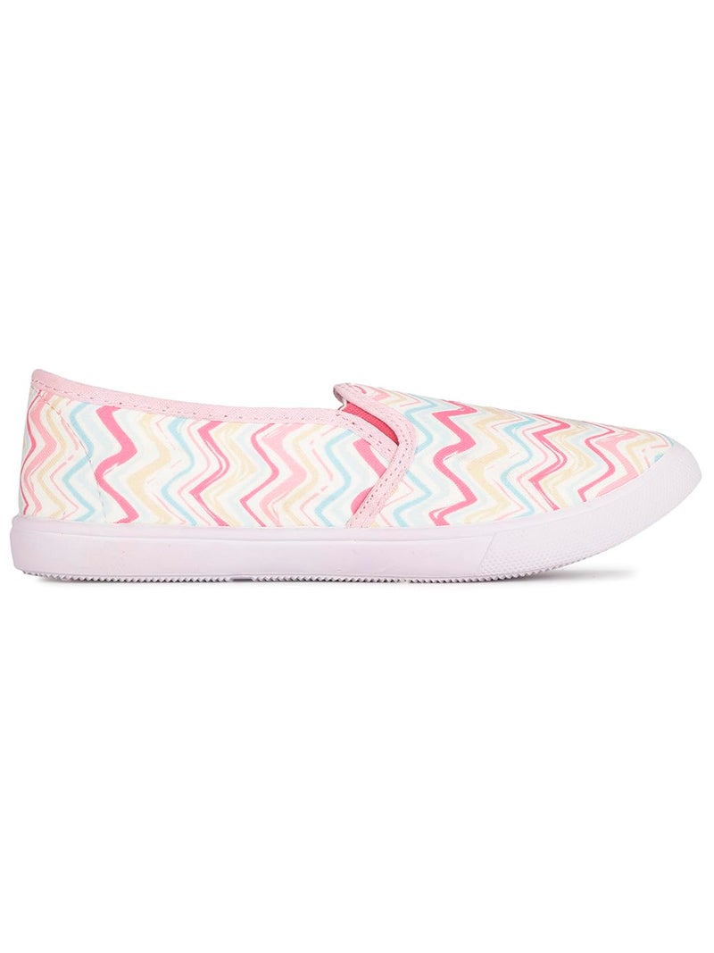 Bata Women's Slip-on Sneaker - White (8 UK) (5591101) - Image 3
