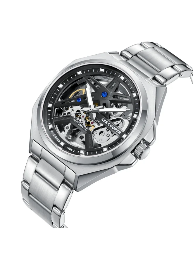 Lee Cooper Men's Metal Automatic Watch LC08097.330 - 44 mm