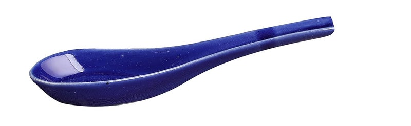 Caffeine Caffeine Ceramic Handmade Glossy Multicolor Double Handle Soup Bowl with Spoon 2 Piece - Image 5