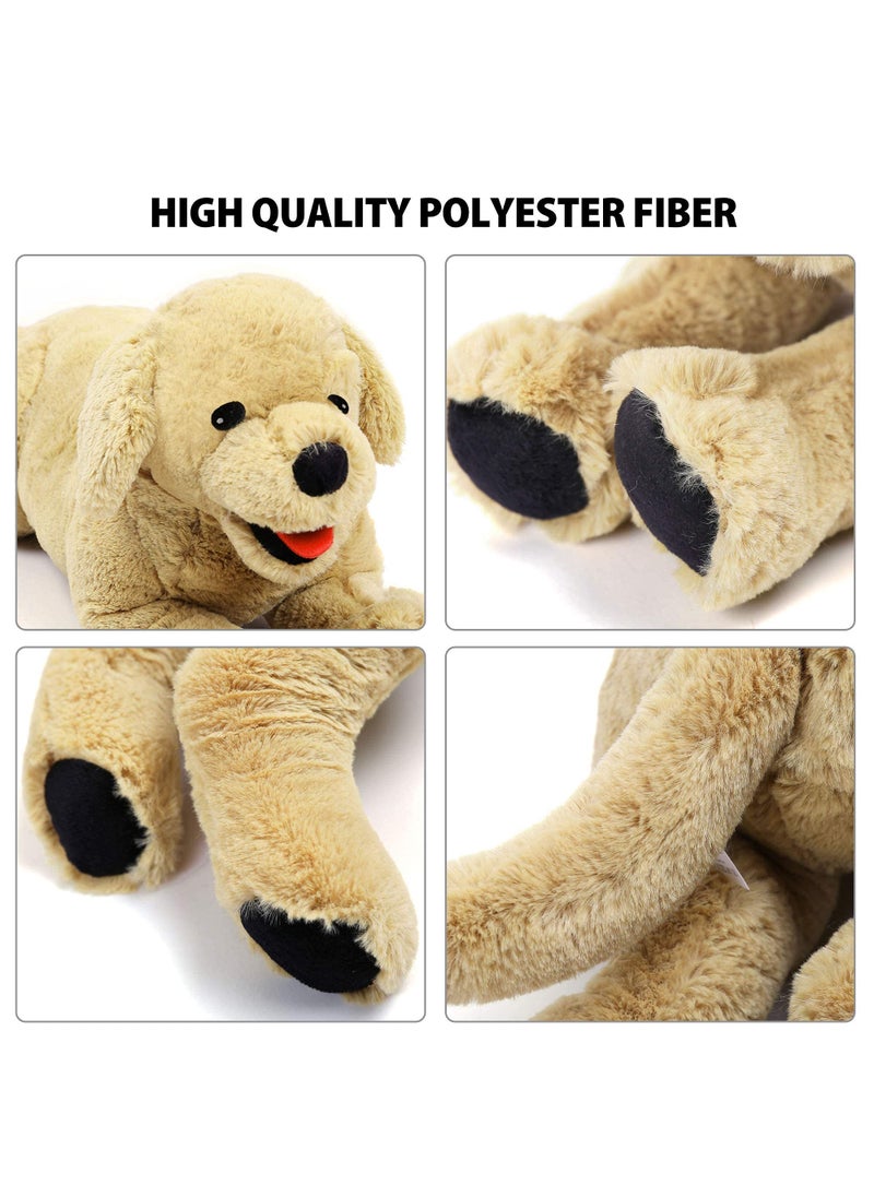 LotFancy LotFancy Dog Stuffed Animals Plush, 21" Soft Cuddly Golden Retriever Plush Toys, Large Stuffed Dog, Puppy Dog Stuffed Animals  - Image 3