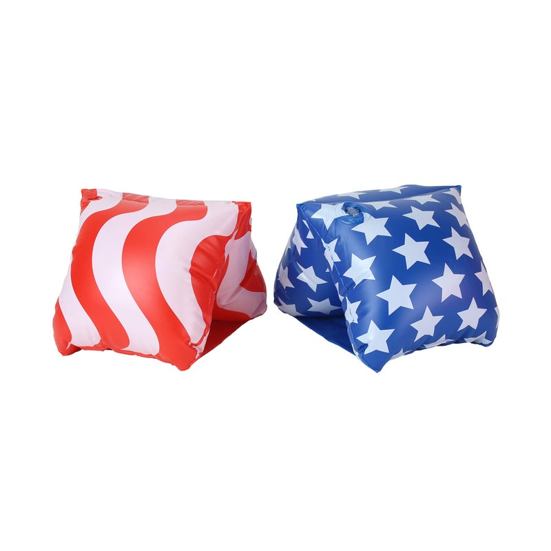 GoFloats American Flag Adult Water Wing Floaties Own The Pool Novelty USE ONLY - Image 2