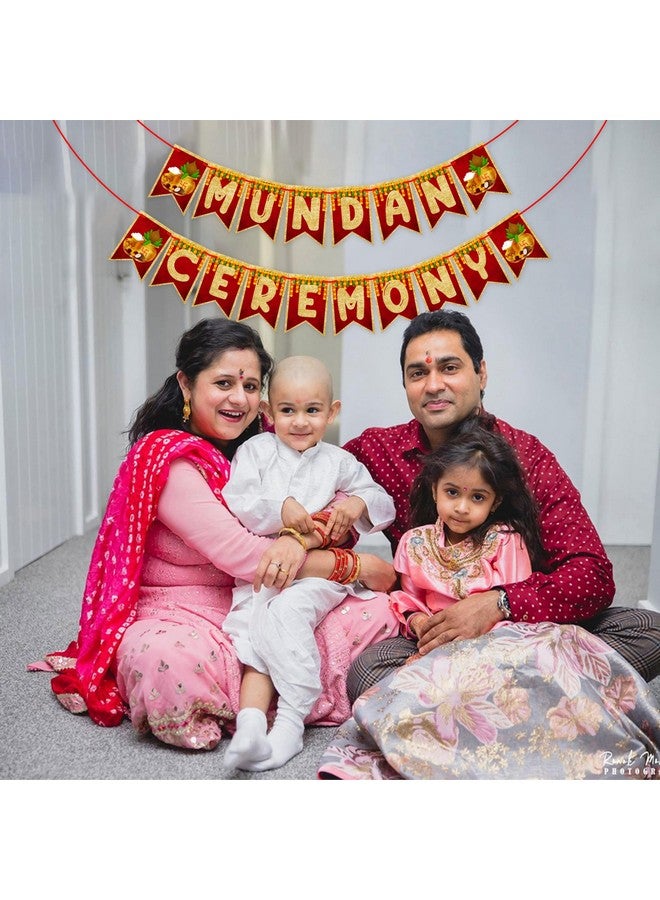Wobbox My First Hair Cut Banner, Mundan Ceremony Banner, Mundan Ceremony Decoration Items (FP4606) - Image 5