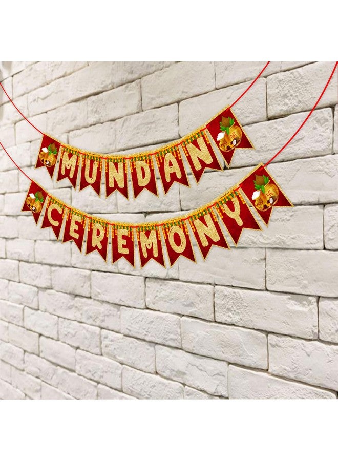 Wobbox My First Hair Cut Banner, Mundan Ceremony Banner, Mundan Ceremony Decoration Items (FP4606) - Image 4