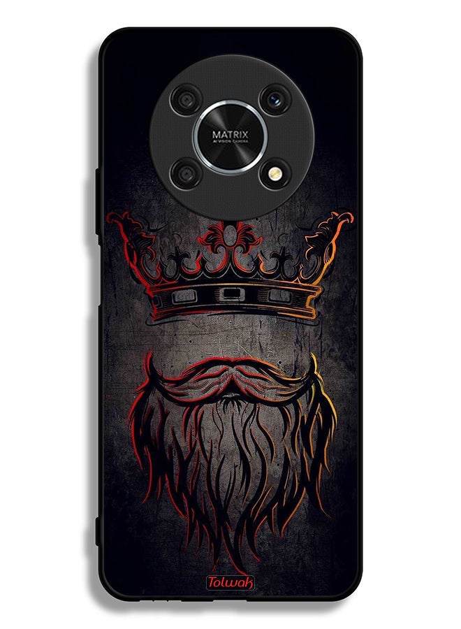 Tolwak Honor X9 5G Protective Case Cover King Artwork - Image 2