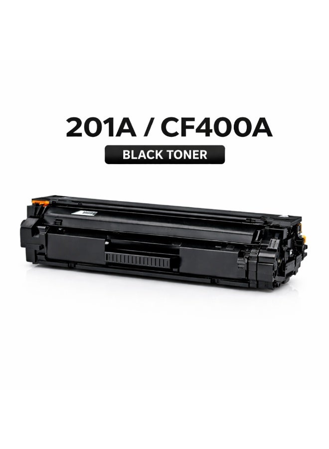 مالتي كلر خرطوشة حبر متوافقة HP 201A CF400A أسود – حبر ليزر عالي الجودة - Image 2
