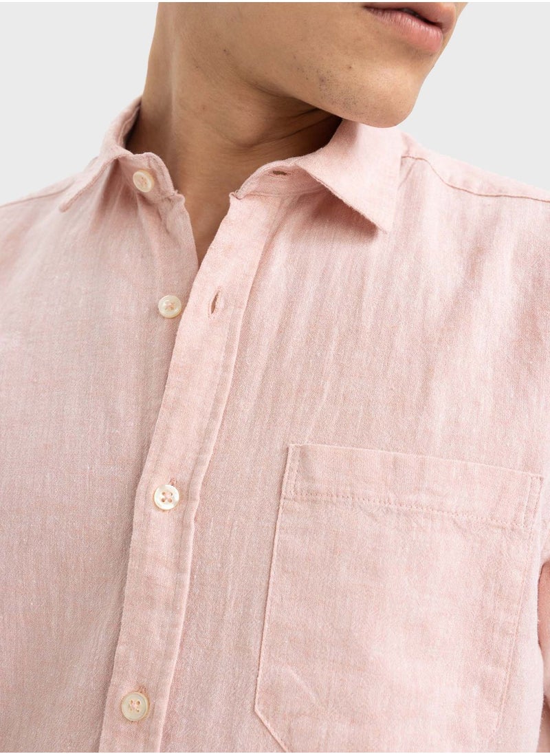 DeFacto Essential Slim Fit Shirt  - Image 3