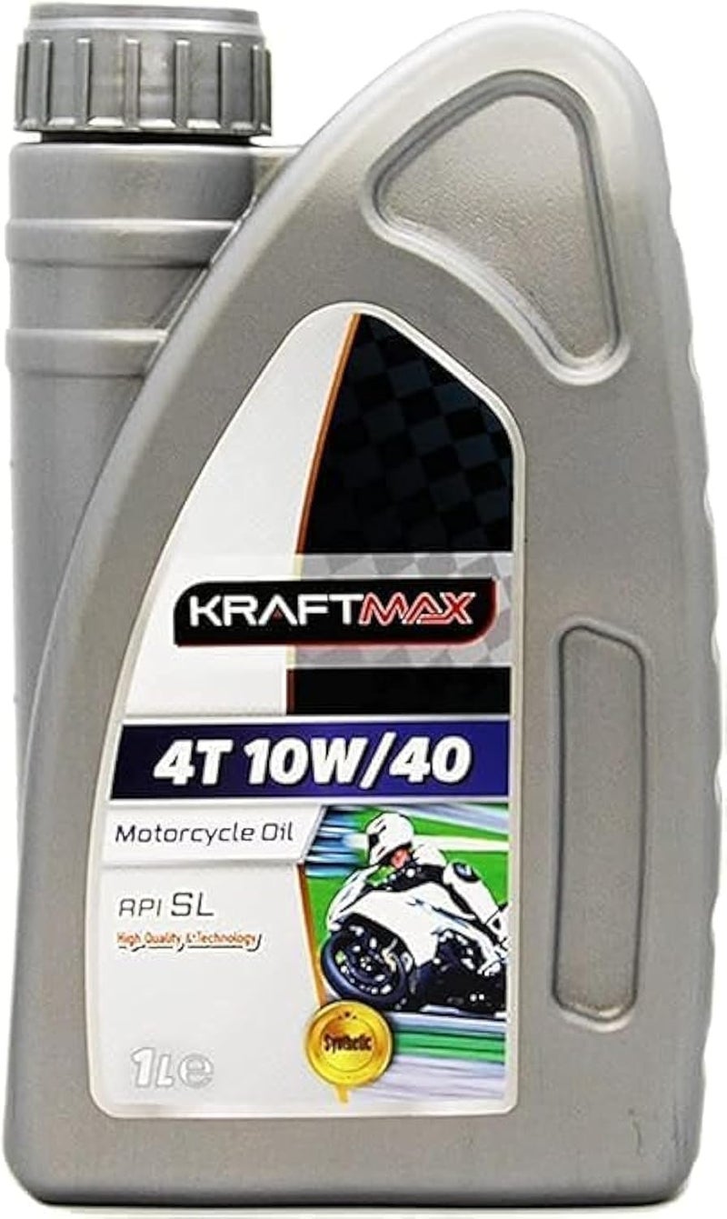 زيت موتور 1لتر موتوسيكل KRAFT 10W40