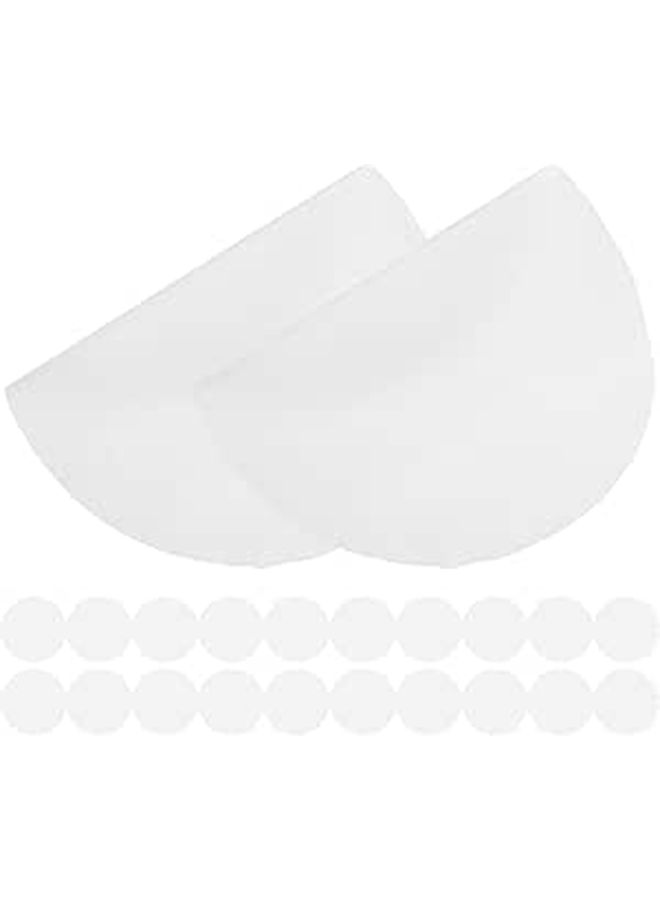 Non-Stick Round Parchment Paper Baking Sheets 500 Sheets 15cm Diameter Greaseproof Cooking Liners for Oven Grill - Image 1