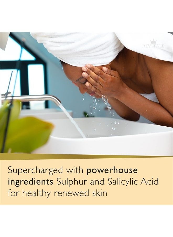 Revitale صابون مقشر معالج بحمض الساليسيليك والكبريت  - Image 4