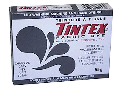 Tintex Brand Charcoal Grey Fabric Dye 53 - Image 1
