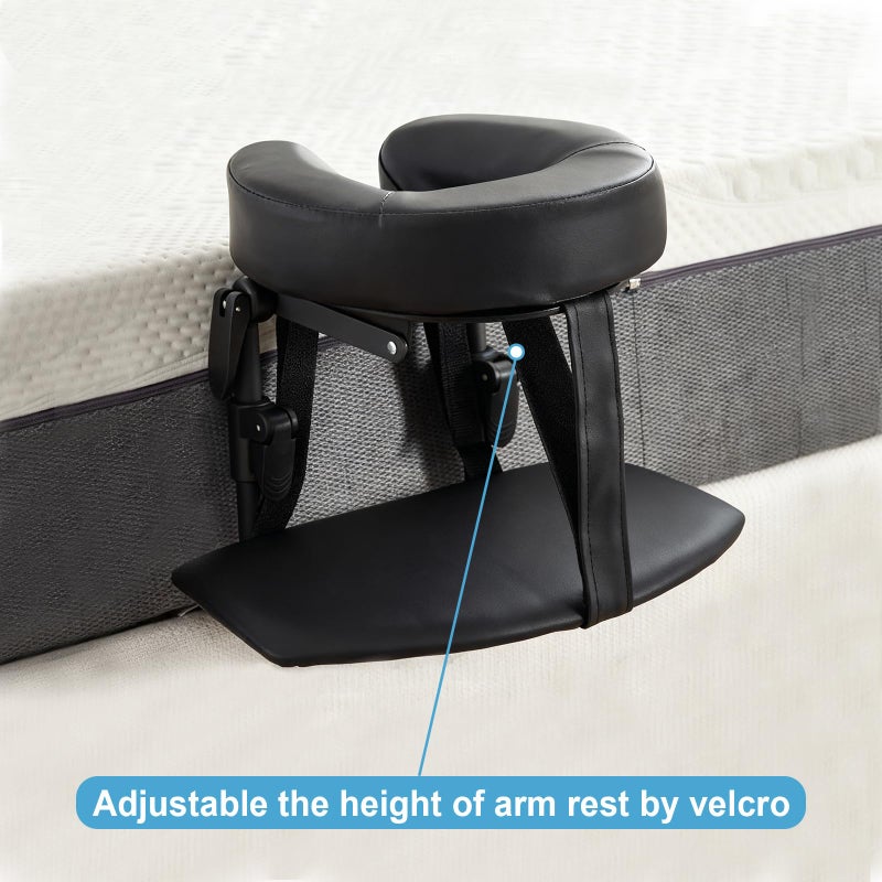 HoMove Massage Headrest for Bed with Arm Rest, Adjustable Massage Face Cradle at Home, Portable Bed Massage Head Holder, Massage Table Head Rest Kit for Salon, Face Down Pillow After Eye Surgery - Image 5