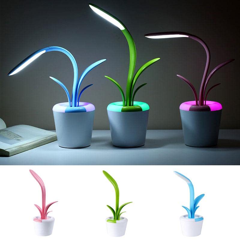 Whixant Desk lamp LED Touch On Off Switch Student Study Reading Dimmer Rechargeable Led Table Lamps Eye Protection Lamp - Image 1