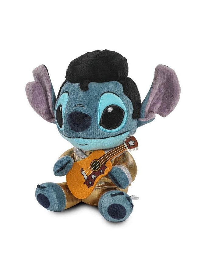 Kidrobot Collectible Disney: Lilo and Stitch Gold Suit Elvis Stitch Phunny Plush Figure - Image 3