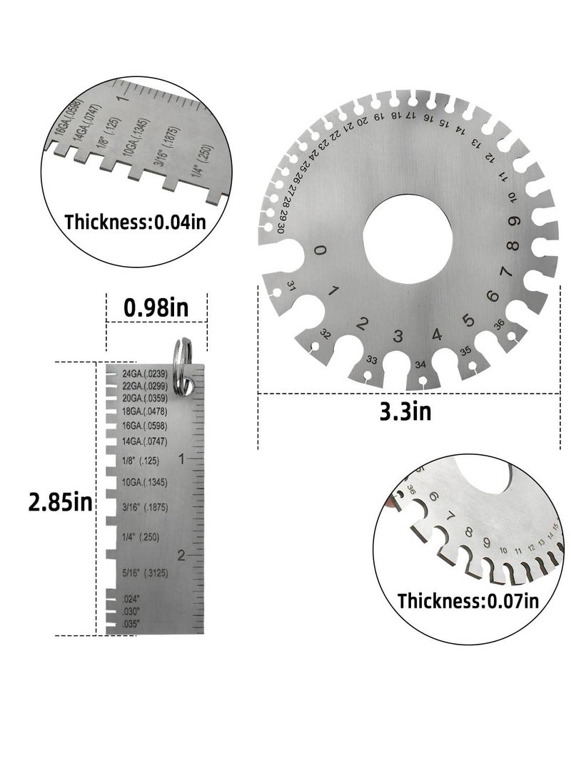 ورقة سلك فولاذية مقاومة للصدأ لمشاريع DIY والبناء، سمك قياسي لقياسات دقيقة وزينة - Image 3