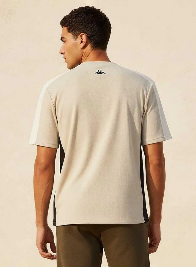 Kappa WHITE Kappa 2 Way Stretch T-shirt for Men | Best Price UAE