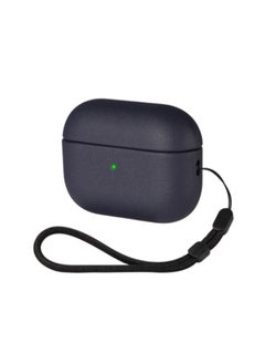 Navy Blue Soft Shell Airpods 3rd Generation Protective Case Shockproof Soft Silicone Protective Case, Protective Earphone Box Bluetooth Earphone Case