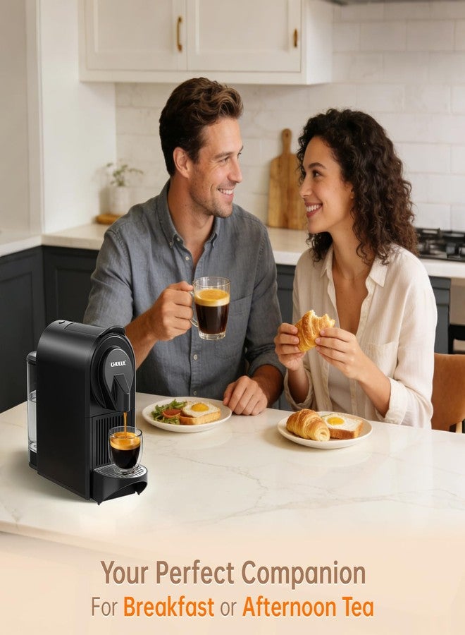 CHULUX Upgrade Bafè-Pro Espresso Machine for Nes Original Pods, 20Bar Rapid Extraction Home Espresso Coffee Maker for Espresso & Lungo, Black - Image 5