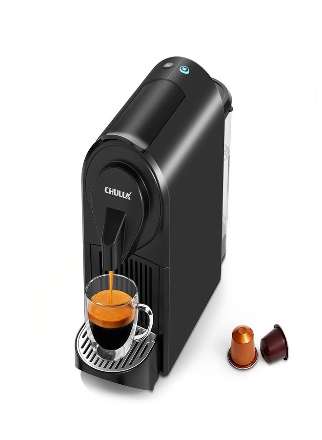 CHULUX Upgrade Bafè-Pro Espresso Machine for Nes Original Pods, 20Bar Rapid Extraction Home Espresso Coffee Maker for Espresso & Lungo, Black - Image 1