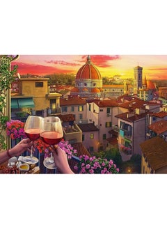 Ravensburger Cozy Wine Terrace 500 Piece Large Format Jigsaw Puzzle For Adults 16796 Every Piece Is Unique Softclick Technology Means Pieces Fit Together Perfectly  - Image 3