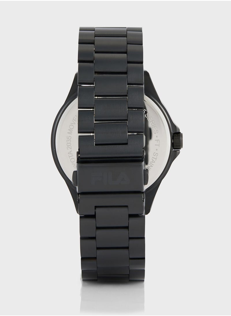 FILA Analog Gun Metal Watch  - Image 4