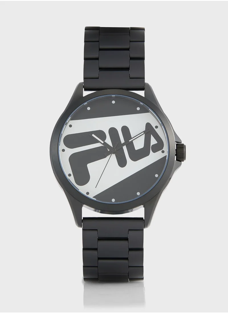 فيلا Analog Gun Metal Watch