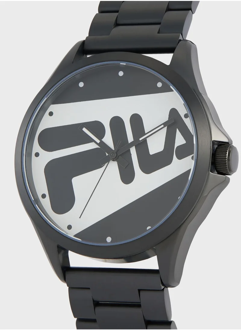 فيلا Analog Gun Metal Watch