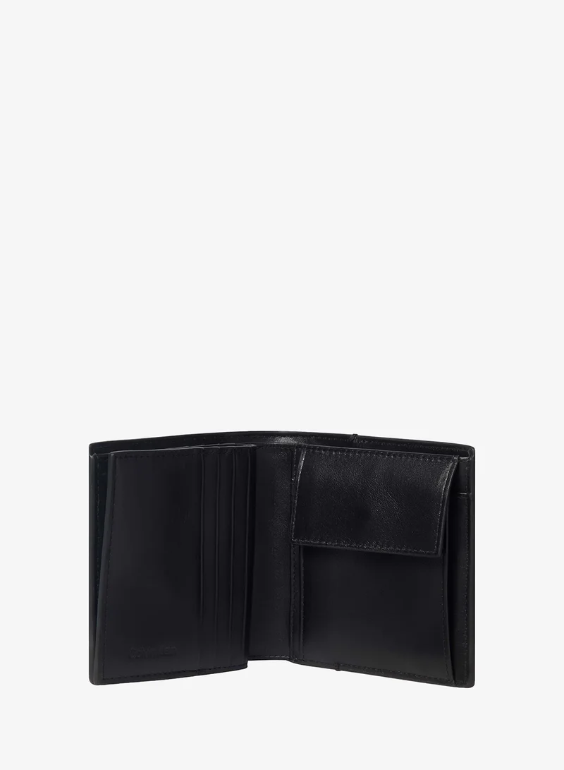 Calvin Klein  Perforated Leather Trifold Wallet for Men | Best Price UAE