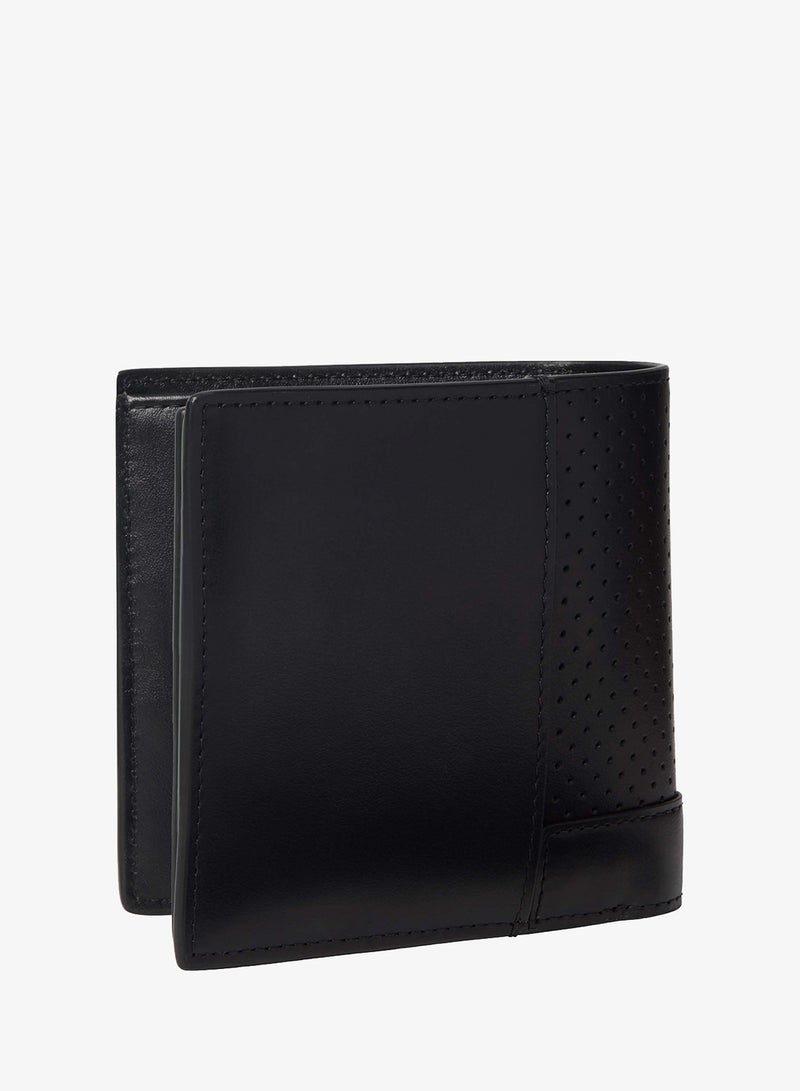 CALVIN KLEIN Perforated Leather Trifold Wallet - Image 2