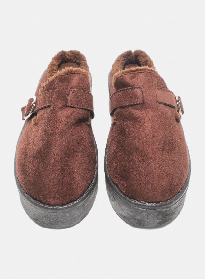 Glitter Women Slippers - Brown - Image 3