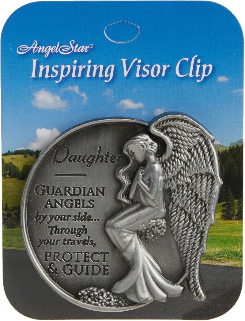 AngelStar Daughter Guardian Angel Visor Clip - Image 1