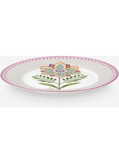 Pip Studio Lily & Lotus White Porcelain Breakfast Plate 21 cm  - Image 2