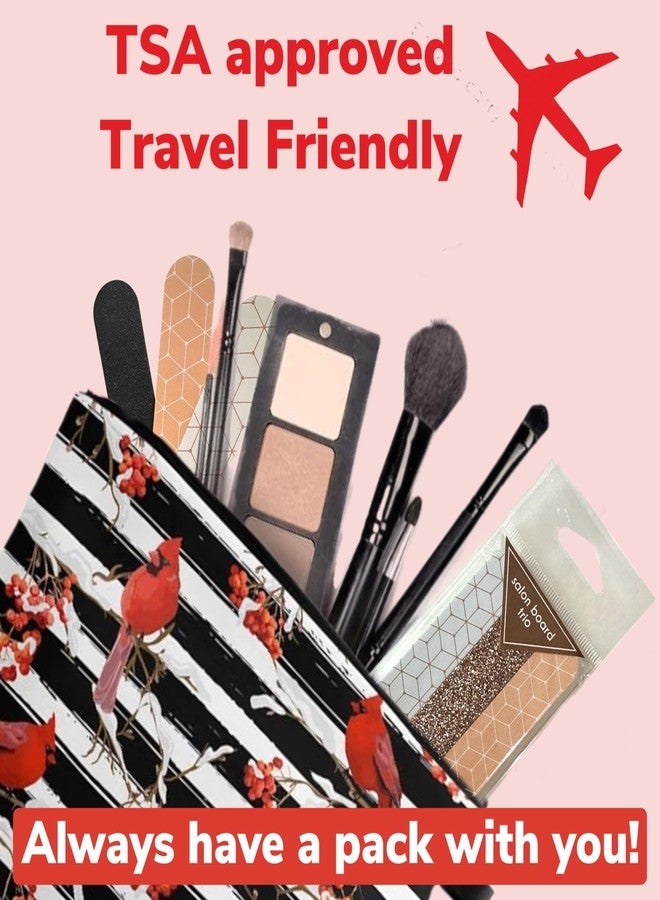 ALAZCO Set of 18 Dual-Sided Nail File Emery Board Heavy Medium & Fine Grit Cushioned Easy Grip Comfortable Filing Smoothing Finishing Nails 3.5” Travel Size TSA Approved - Image 5