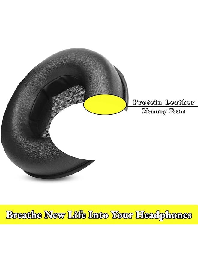 erorex Replacement Foam Ear Pads Pillow Earpads Cushions Cover Cups Compatible With Pioneer Hdj1000 Hdj1500 Hdj2000 Hdj 2000 1000 1500 Dj Headphones Style 3  - Image 2