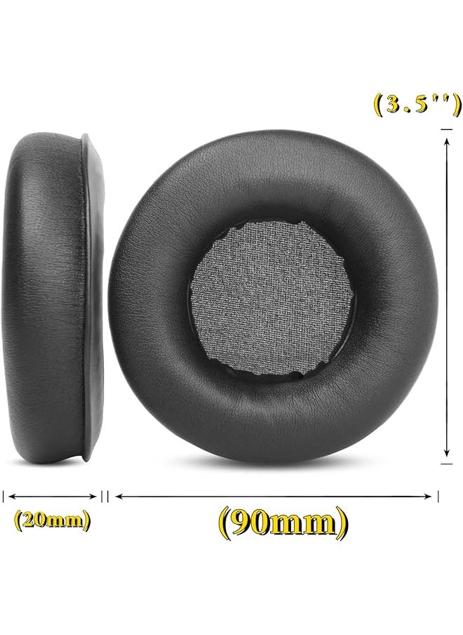 erorex Replacement Foam Ear Pads Pillow Earpads Cushions Cover Cups Compatible With Pioneer Hdj1000 Hdj1500 Hdj2000 Hdj 2000 1000 1500 Dj Headphones Style 3  - Image 3
