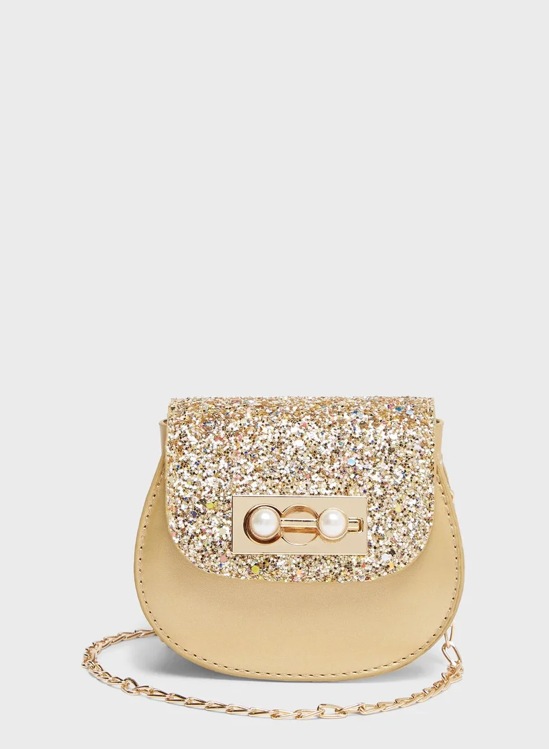 shoexpress Kids Sequin Handbag