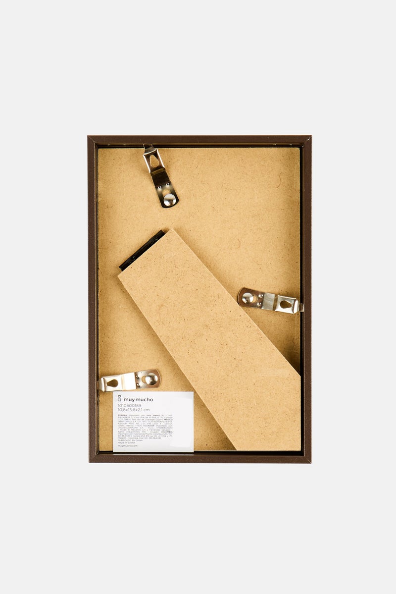 Muy Mucho Metal  Standing Glass Photo Frame - Image 2