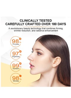 JoyPretty Day & Night Skin Care Set Vitamin C & Retinol Anti-Wrinkle Serum Gold Skincare Duo Radiance Renewal Anti-Aging Serum Moisturizing Hydrating Anti-Aging & Anti-Wrinkle Serum  - Image 4