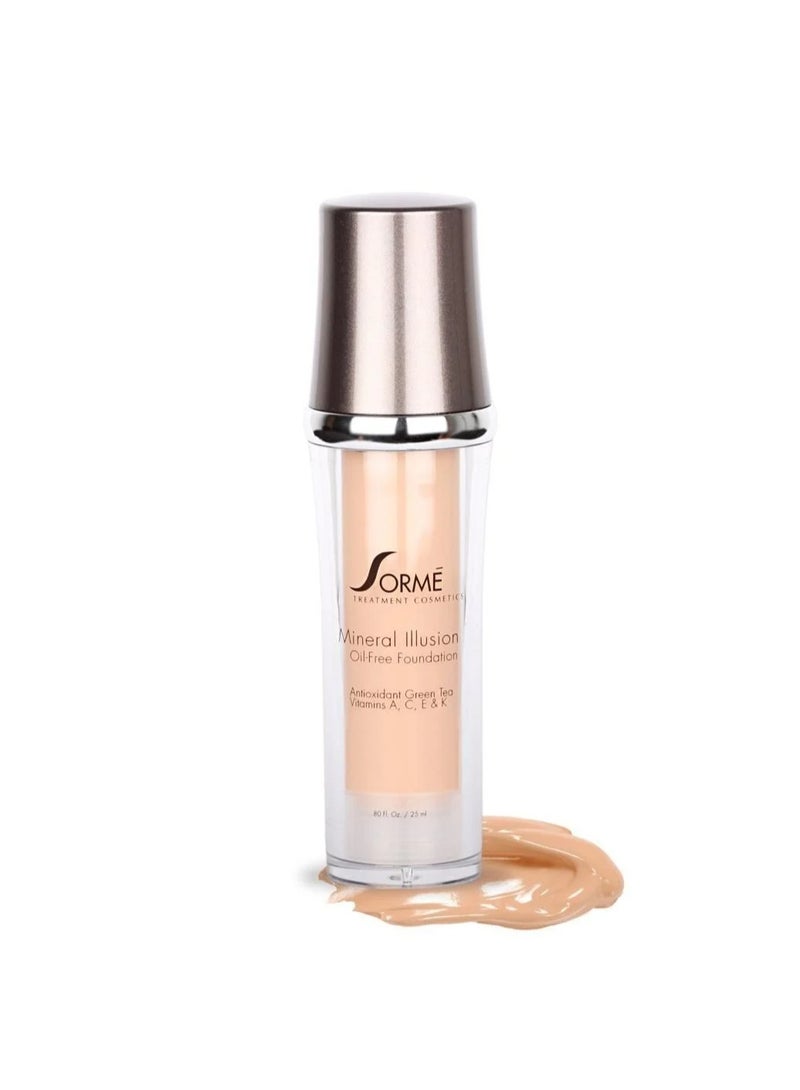 Sorme Mineral Illusion Foundation 25 ml-Porcelain 710 - Image 1
