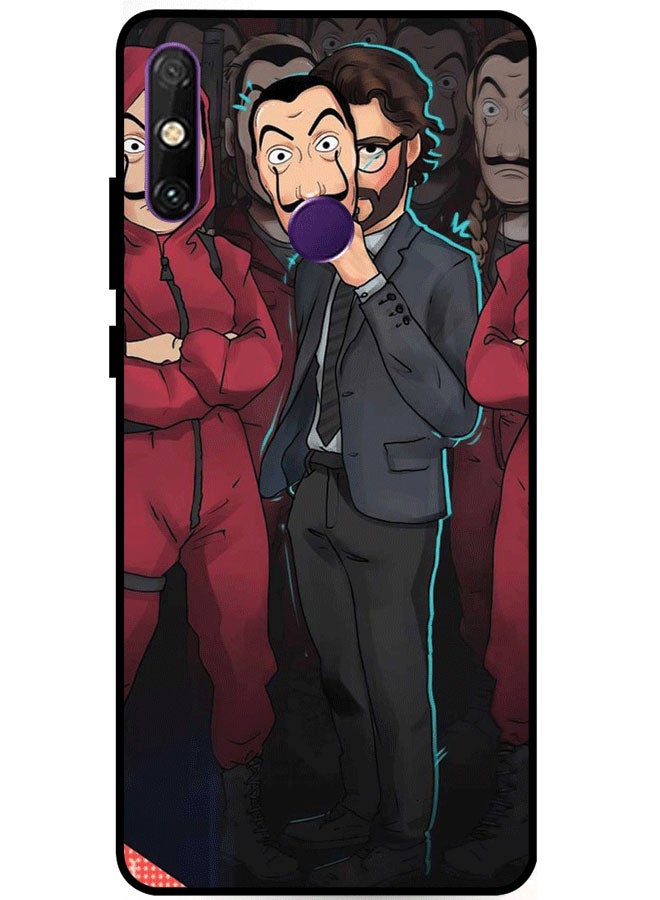 EYE CATCH Protective Case Cover For Huawei Enjoy 20E Money Heist Character Multicolor - Image 1