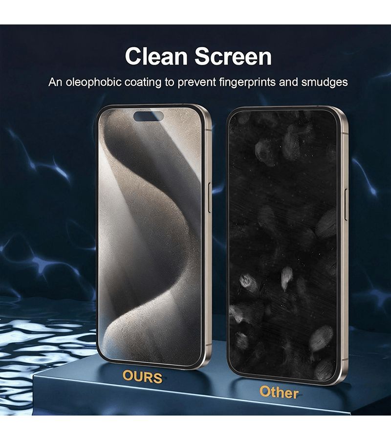 Transparent Screen Protector 6 Pack for iPhone 16 Plus Case Friendly 9H Tempered Glass - Image 5