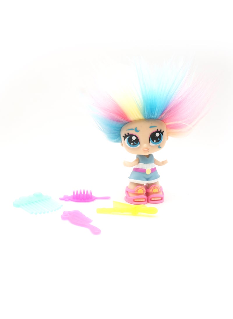 Hairdooz Hairdooz Mini Doll, Assorted 1 Piece (Style & Color May Vary) | Collectible Figure | Cute  Doll | Perfect Gift for Kids and Adults Collectors!  - Image 3