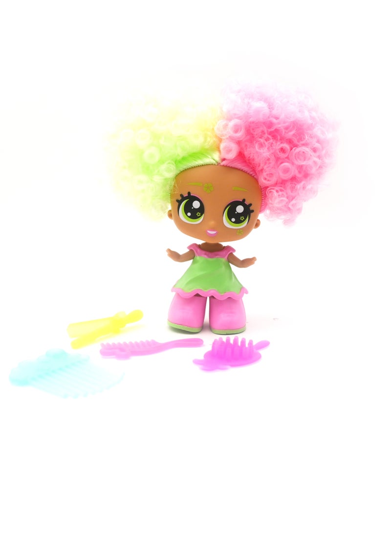 Hairdooz Hairdooz Mini Doll, Assorted 1 Piece (Style & Color May Vary) | Collectible Figure | Cute  Doll | Perfect Gift for Kids and Adults Collectors!  - Image 4