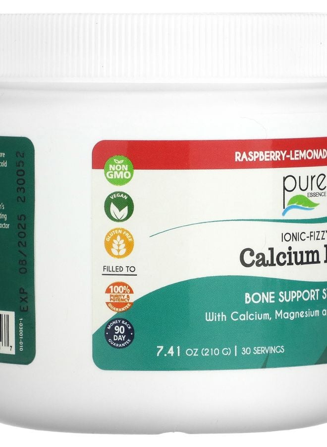 Pure Essence Ionic-Fizz Calcium Plus Raspberry-Lemonade 7.41 oz (210 g) - Image 2