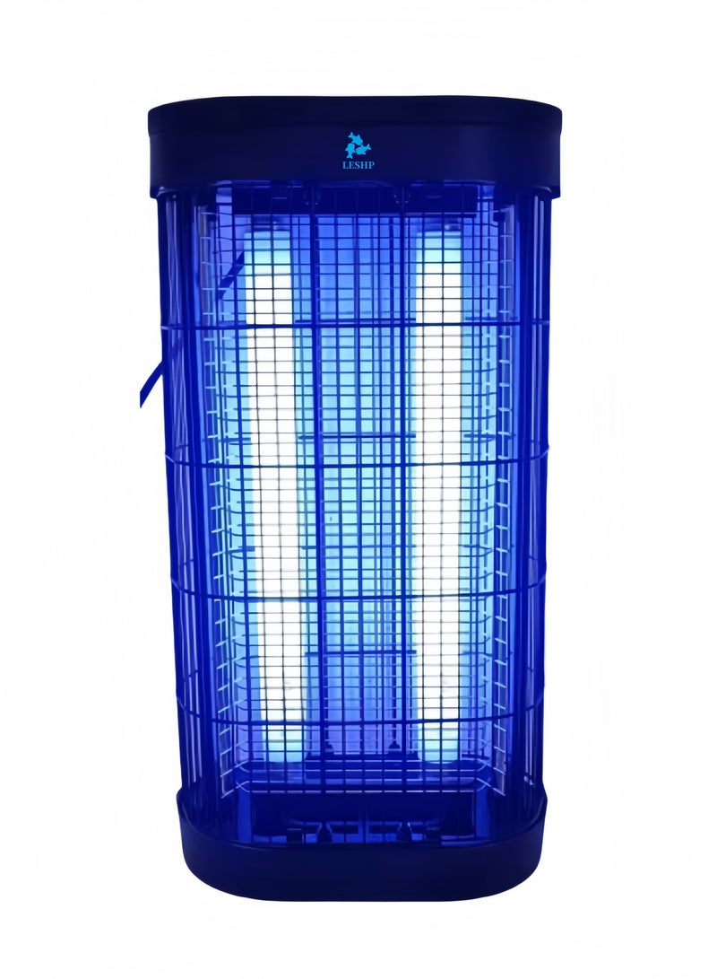 ليشب 3800V مزدوجة 15W البعوض محاصرة البعوض القاتل الكهربائية ، ذبابة القاتل ، في الأماكن المغلقة في الهواء الطلق الحشرات الطائرة ، عالية الطاقة الأشعة فوق البنفسجية البعوض القاتل ، مناسبة للأسر ، فناء ، الفناء الخلفي ، والتخييم - Image 1