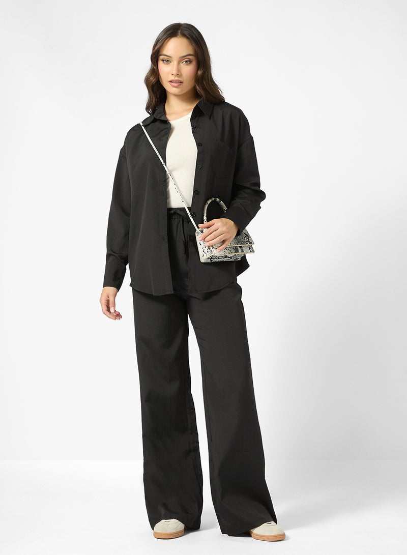 Ginger Oversize Shirt & Pant Coord Set - Image 5