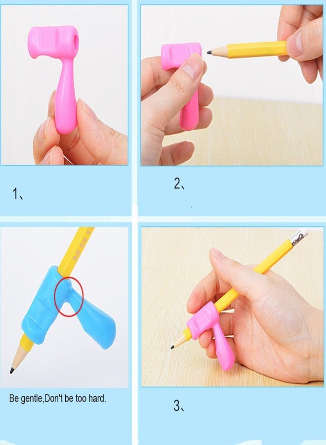 Medifier Colorful Silicone Pencil Grips 3-Count MDF-F003 - Image 3