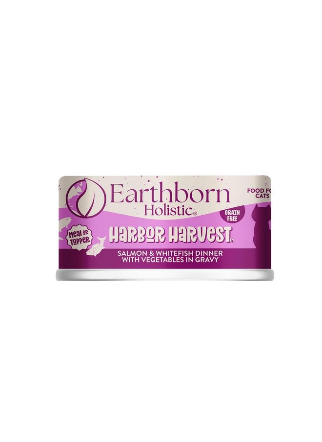 Earthborn Holistic Earthborn Holistic Harbor Harvest Grain-Free Moist Cat Food 5.5 oz. Can  - Image 1
