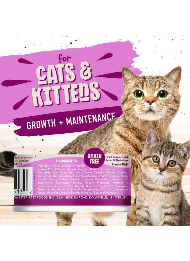 Earthborn Holistic Earthborn Holistic Harbor Harvest Grain-Free Moist Cat Food 5.5 oz. Can  - Image 2