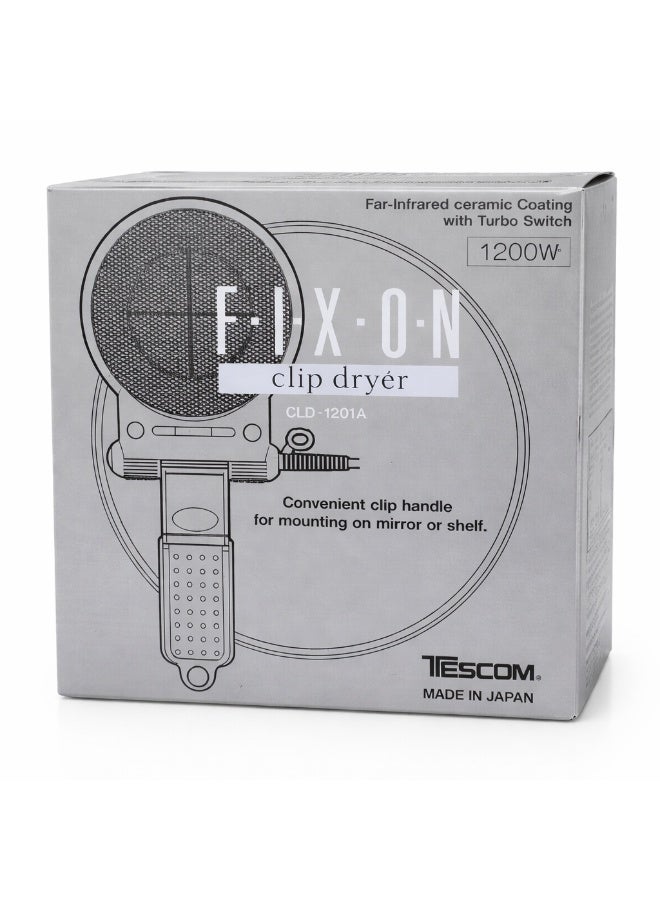 تيسكوم دفاية هواء حار ومجفف شعر F.I.X.O.N من TESCOM | جهاز 2-في-1 بمستويات حرارة متعددة | صناعة يابانية - Image 3